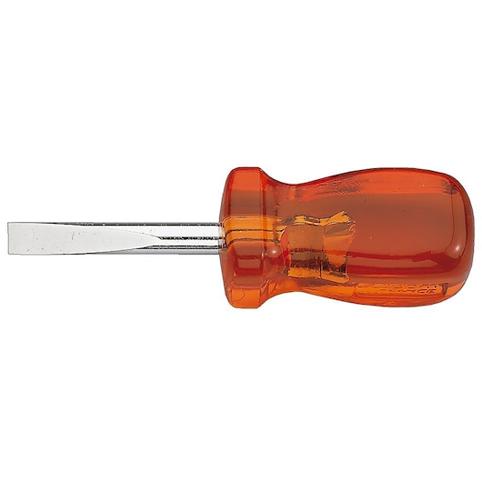 ISORYL Short Blade Screwdriver for Slotted Head, 6.5X40 mm ISORYL Short Blade Screwdriver for Slotted Head, 6.5X40 mm