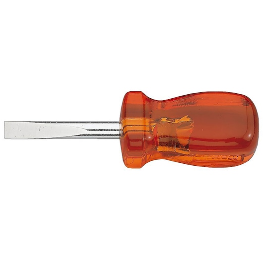 ISORYL Short Blade Screwdriver for Slotted Head,  6.5X40 mm