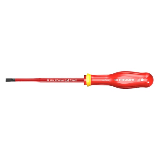 PROTWIST® 1 000Volt Insulated Screwdriver for Slotted Head, 4 x 100 mm