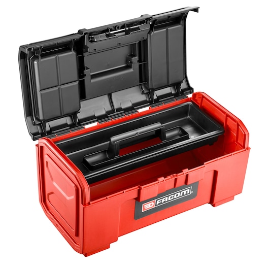 19 in. Plastic Toolbox Self-Closing Model 19 in. Plastic Toolbox Self-Closing Model