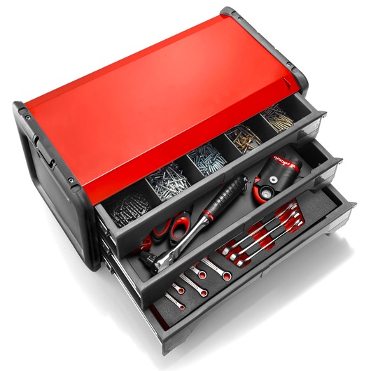 20 in. Alloy Toolbox With 3 Drawers