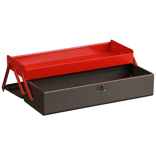 2-Tray Metal Toolbox Cantiler