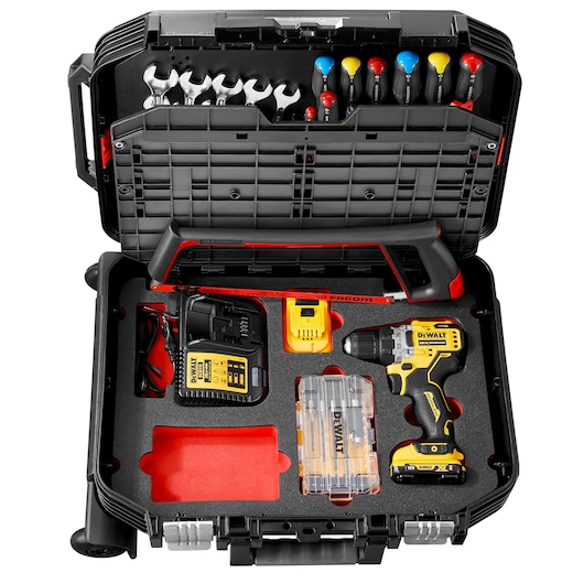 Rolling Case With Large Industrial Maintenance Set (68 pc.)