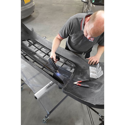 Cordless plastic stapler Cordless plastic stapler