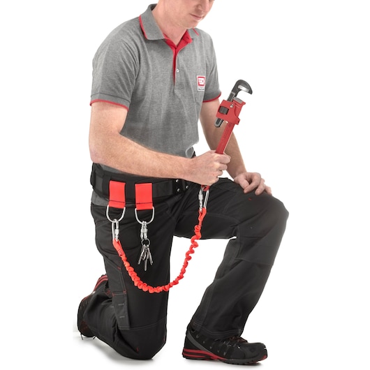 70-100cm Belt With Dual Point Metal Loop, Safety Lock System