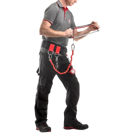 70-100cm Belt With Dual Point Metal Loop, Safety Lock System