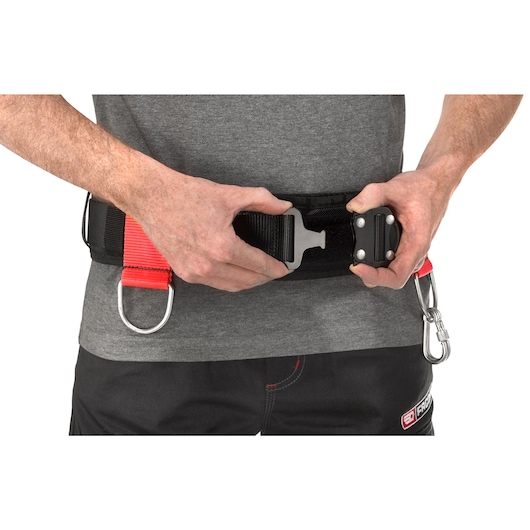 100-140cm Belt With Dual Point Metal Loop, Safety Lock System