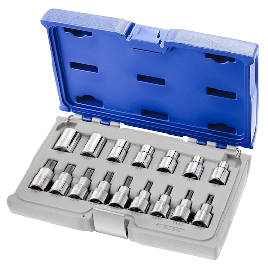 EXPERT by FACOM® 1/2 in. Torx® socket and Torx® screwdriver bit socket set 16 pieces