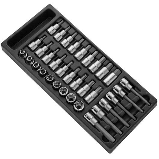 EXPERT by FACOM® 1/2 in. Screwdriver and Torx® Bits Socket Module (33 pc)