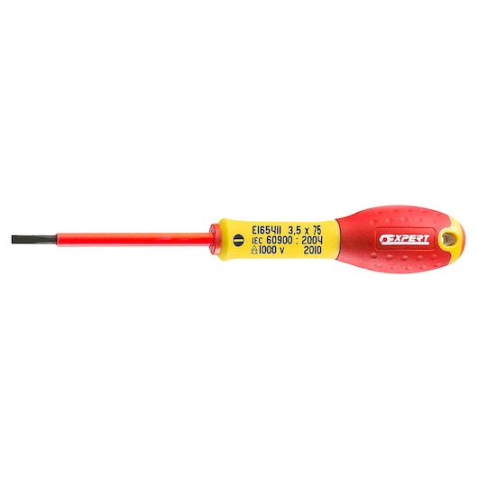 EXPERT by FACOM® 1000V Insulated Screwdriver for Slotted Head Screws