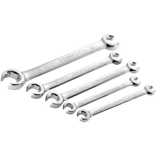 EXPERT by FACOM® Flare-Nut Wrench Set, 6-point x 6-point (5 pc.)