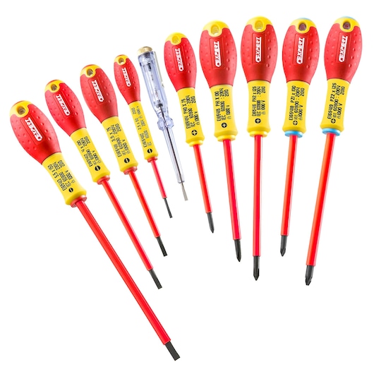 EXPERT by FACOM®  Insulated 1000V Screwdriver Set (10 pcs)