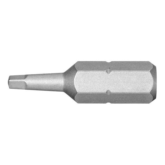 6.35mm Standard Bits Series 1 for ROBERTSON Square Head Screws 6.35mm Standard Bits Series 1 for ROBERTSON Square Head Screws