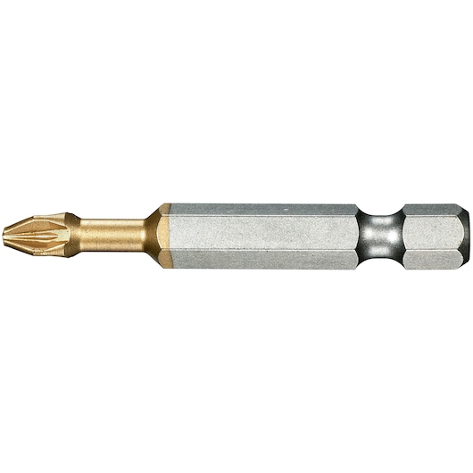 High Performance Titanium Bit Series 6 for Pozidriv® Screws PZ3