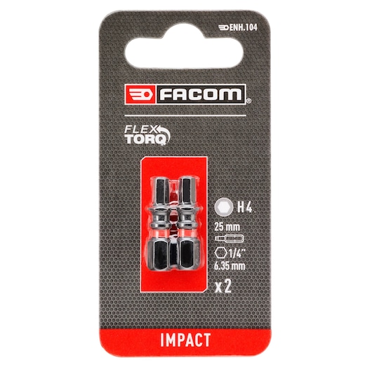 25 mm Impact Flextorq (2 pk.)