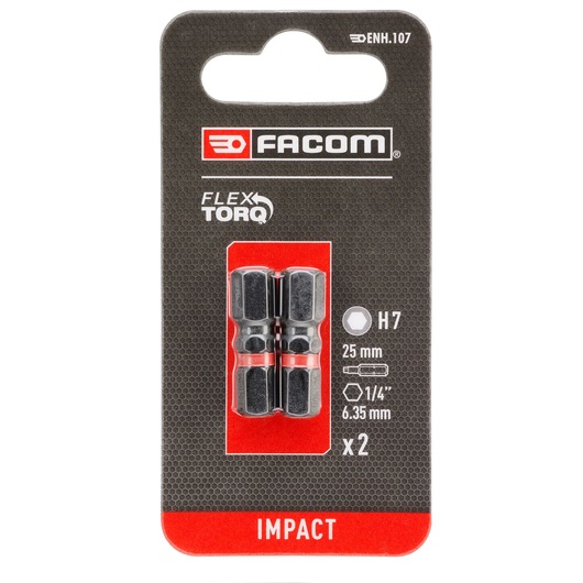 25mm Impact Flextorq (2 Pk)