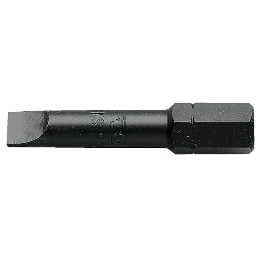 Impact bits series 2 for slotted head screws 6.5 mm Impact bits series 2 for slotted head screws 6.5 mm