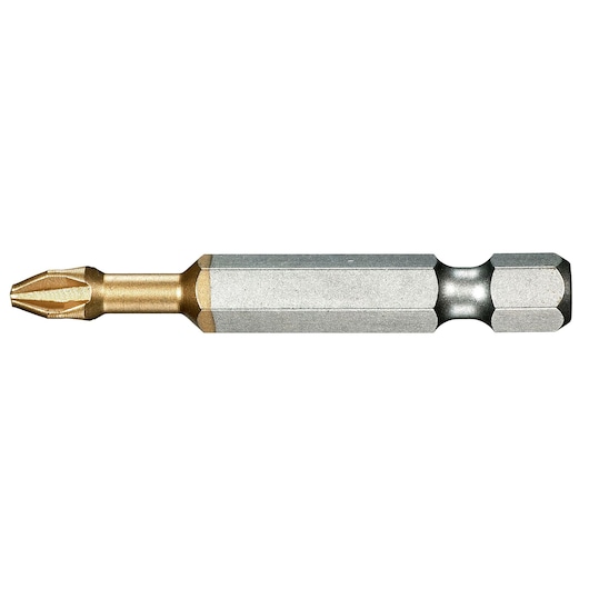 High Performance Titanium Bit Series 6 for Phillips® Screws PH2