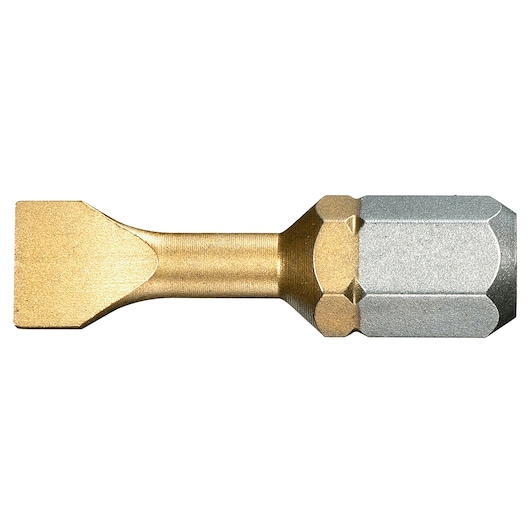 Series 1 4.5mm Titatium Bit for Slotted Head Screw Series 1 4.5mm Titatium Bit for Slotted Head Screw