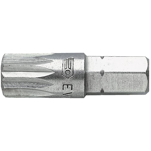 8mm Standard Bits Series 1 for XZN Multiple Teeth Head Screws 8mm Standard Bits Series 1 for XZN Multiple Teeth Head Screws