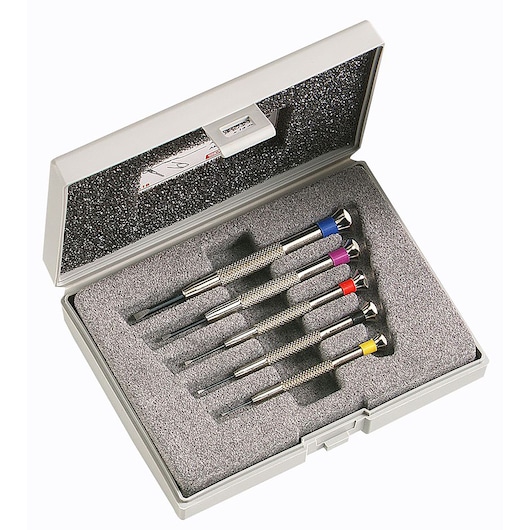 MICRO-TECH® Watchmaker Slotted Screwdriver Set (5 pc.)