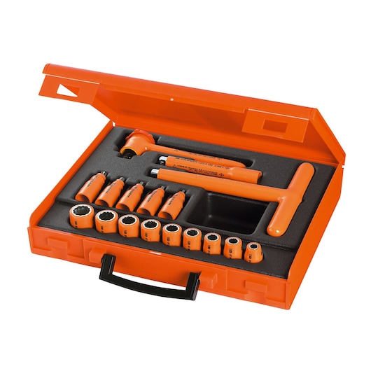 1000 v insulated tool, set of 17 pieces