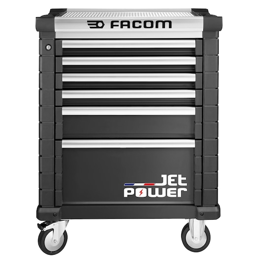 JET Power Drawer 6D M3A, Black