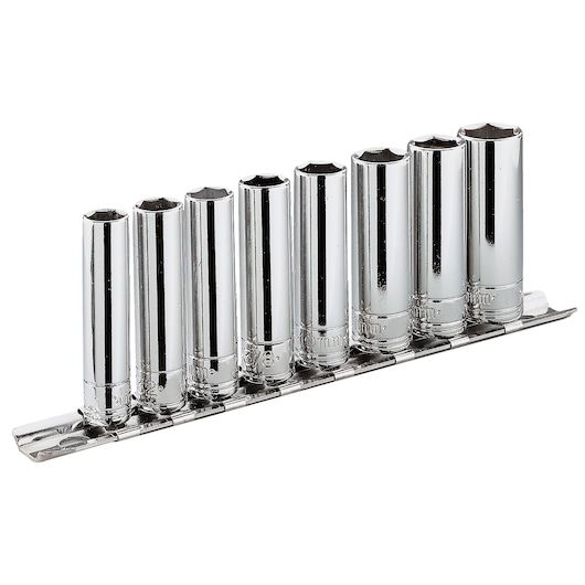 3/8 in. Socket Set on Rack (9 pc.)