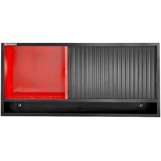 JLS3 TRIPLE TOP UNIT WITH SHUTTER RED