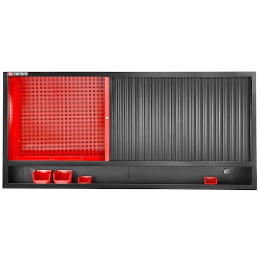 JLS3 TRIPLE TOP UNIT WITH SHUTTER RED