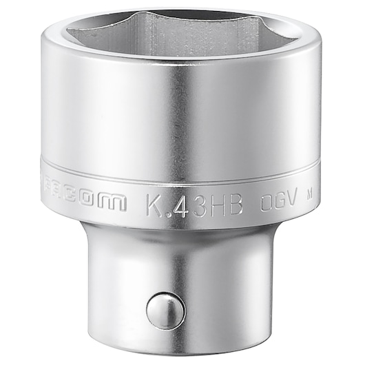 3/4 in. Socket, 6-point, 33 mm 3/4 in. Socket, 6-point, 33 mm