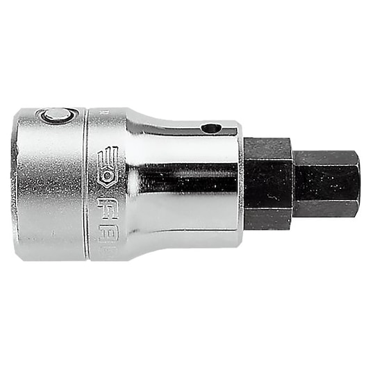 3/4" hexagonal bit socket, 19 mm