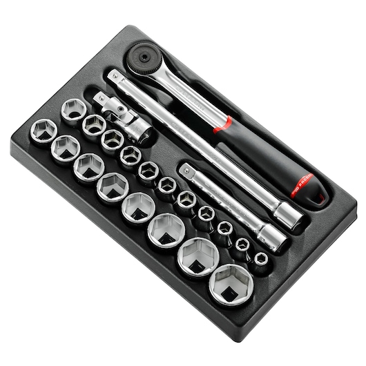 Module of 1/2 in. Socket Set (23 pc)