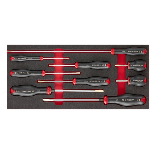 9 PROTWIST® Screwdriver in Foam Module, Small 1/3"