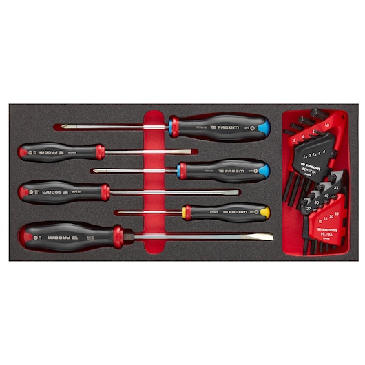 PROTWIST® Screwdrivers in Foam Module, Small 1/3 in. (8 pc.)