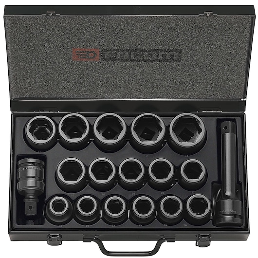 3/4 in. Impact Socket Set