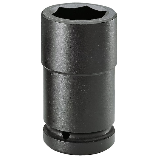 1" long impact socket 6-points, 36 mm