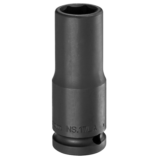 1/2 in. Long Impact Socket, 6-point, 11 mm