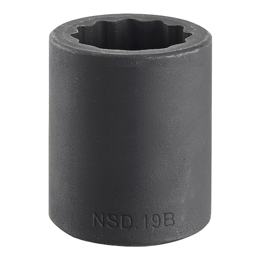 1/2 in. 12-point Impact Socket, 13 mm