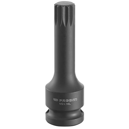 1/2 in. Long XZN M10 Impact Bit Socket