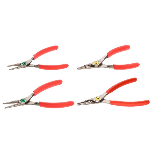 10-60 mm Straight Nose Circlip® Pliers Set (4 pc.)