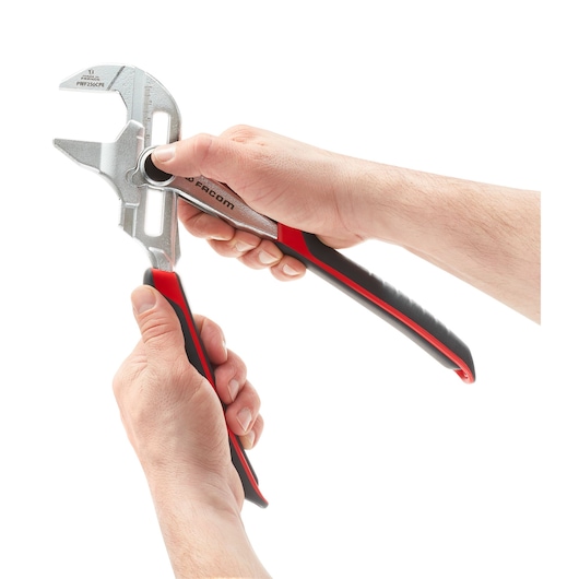 250mm Plier Wrench With Bi-Material Handle