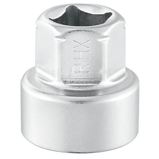 1/4" hexagonal shape socket 6-points, 11 mm