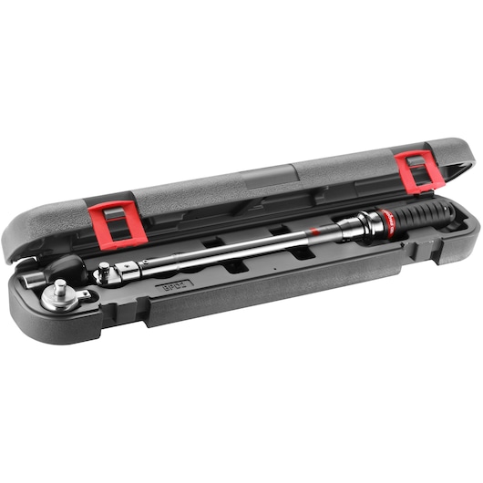 Click Torque Wrench With Removable Ratchet, Range 5-25Nm