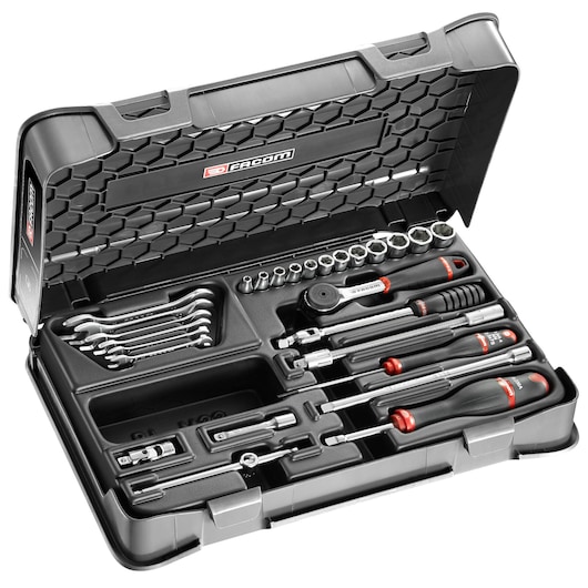 1/4 in. Socket Set, MBOX (27 pc)