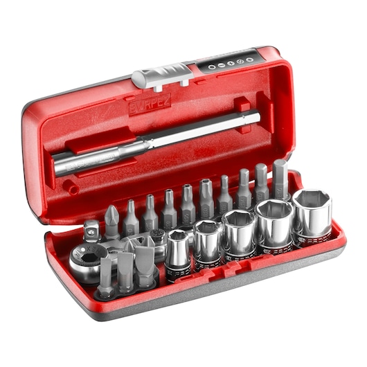 1/4 in. PICO Socket Set With Flexible Head Ratchet (23 pc.)