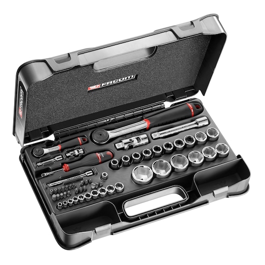 1/4 in. - 1/2 in. MBOX Socket Set (55 pc.)