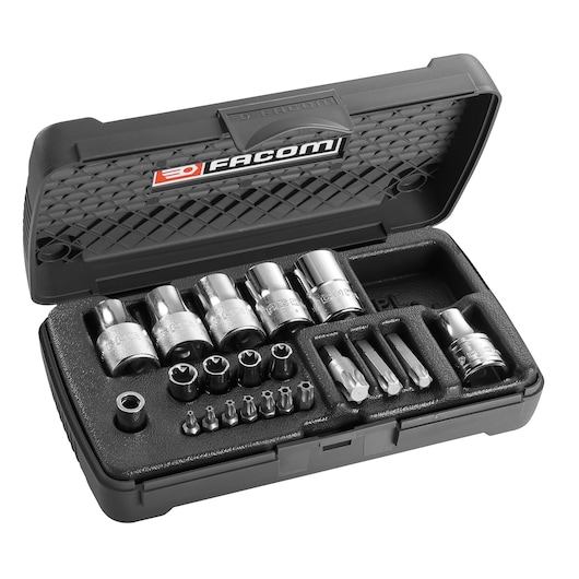 1/4" TORX® bit socket set