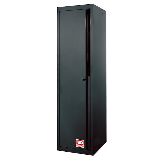 500mm Tall Locker With 3 Shelves, Black