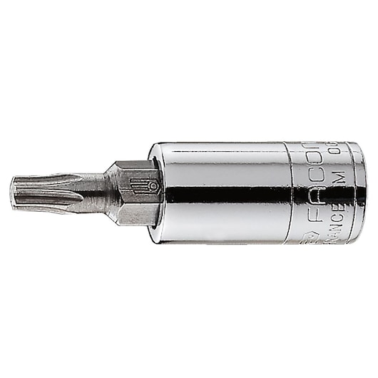 1/4" TORX® bit socket, T30 1/4" TORX® bit socket, T30